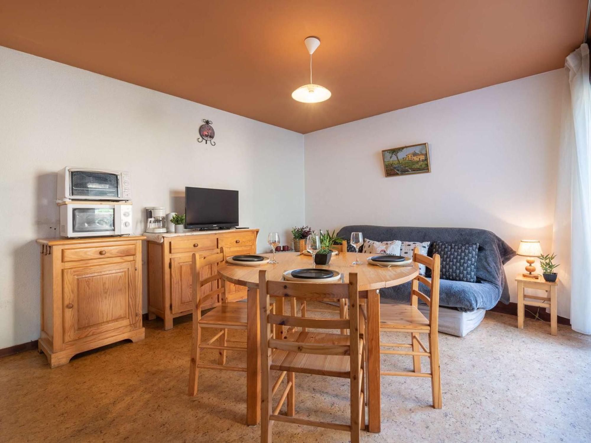 Appartement Cosy Pour 4, Terrasse, Proche Thermes Et Telecabine A Saint-Lary-Soulan - Fr-1-296-196 Bagian luar foto